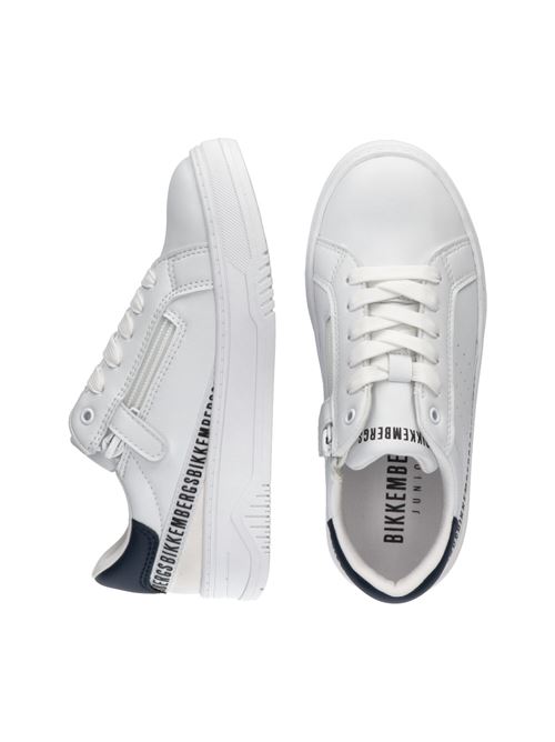 Sneakers bianche con lacci BIKKEMBERGS | 21330BIANCO BLU